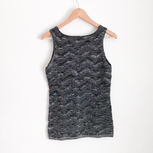 Le château chevron black metallic tank top - Picture 3 of 7
